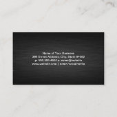 Fashion | Achtergrond textiel Visitekaartje (Achterkant)