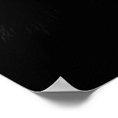 Fashion African black white jewelery Headpiece Poster (Hoek)