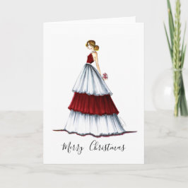 Fashion Christmas Card Midnight Surprise Feestdagen Kaart