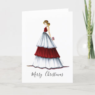 Fashion Christmas Card Midnight Surprise Feestdagen Kaart