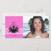 Fashion Diva-uitnodigingen, flyers en stickers (Voorkant)