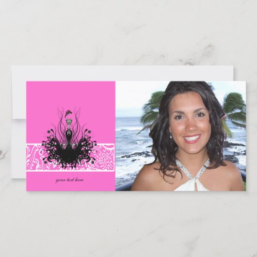 Fashion Diva-uitnodigingen, flyers en stickers (Voorkant)