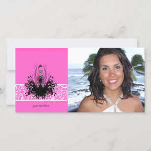 Fashion Diva-uitnodigingen, flyers en stickers