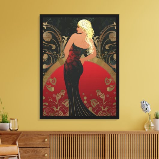 FASHION-ESQUE #4 CANVAS AFDRUK (Insitu (Woonkamer))