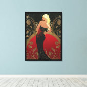 FASHION-ESQUE #4 CANVAS AFDRUK (Insitu (Houten vloer))