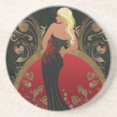 FASHION-ESQUE #4 ZANDSTEEN ONDERZETTER (Voorkant)