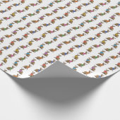 Fashion Forward Jackalopes Wrapping Paper Cadeaupapier (Hoek)