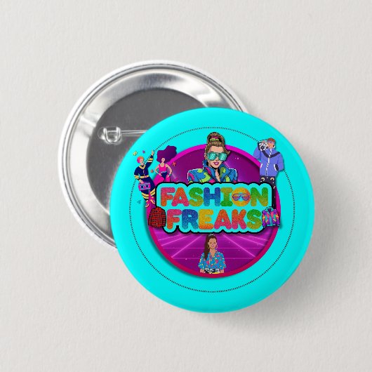 Fashion Freaks Logo Button (Voorkant /achterkant)