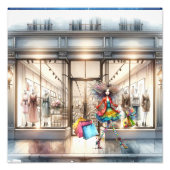 FASHION. Lokaal winkelen Foto Afdruk (Voorkant)