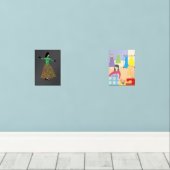 Fashion Muurkunst Sets (Houten vloer)