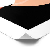 Fashion Poster, Female Art, Flat, Wall Art  Poster (Hoek)