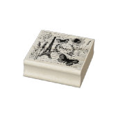 Fashion Salon SPA french eiffel tower Paris Rubberstempel (Stempel)