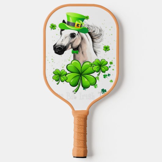 Fashion & Style Pickleball Paddle Funny Horse (Achterkant)