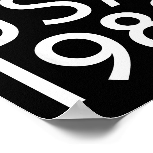 Fashion Usa 1988 M Tour  Poster (Hoek)