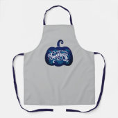 fashionabele tekst over pompoen voor Thanksgiving  Schort (Voorkant)