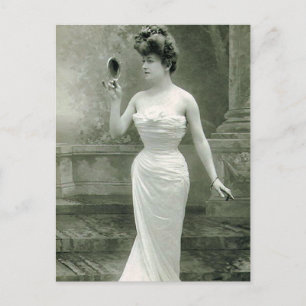 Fashionable 1900 briefkaart