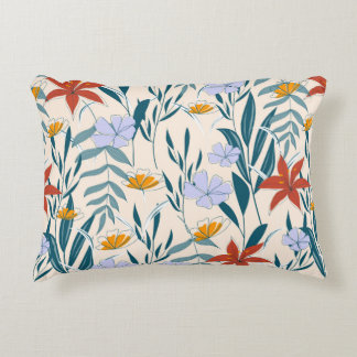 Fashionable abstracte naadloze achtergrond met col accent kussen