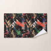 Fashionable abstracte washanddoekset bad handdoek (Handdoek)