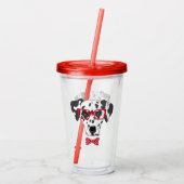 Fashionable Dalmatian Acryl Drinkbeker (Achterkant)