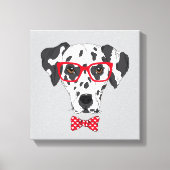 Fashionable Dalmatian Canvas Afdruk (Voorkant)