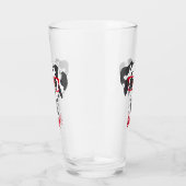 Fashionable Dalmatian Glas (Rechts)