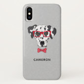 Fashionable Dalmatian | Jouw namen toevoegen Case-Mate iPhone Case (Achterkant)