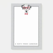 Fashionable Dalmatian | Jouw namen toevoegen Post-it® Notes (Voorkant)
