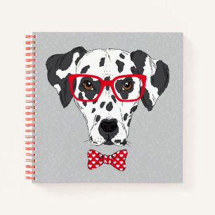 Fashionable Dalmatian Notitieboek