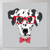 Fashionable Dalmatian Poster (Voorkant)