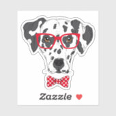 Fashionable Dalmatian Sticker (Vel)
