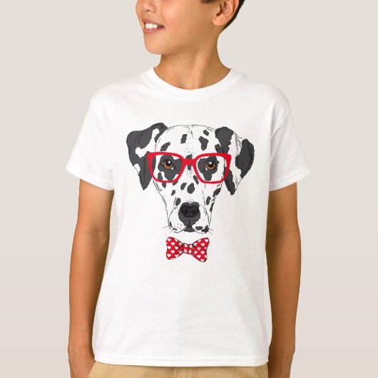 Fashionable Dalmatian T-shirt (Voorkant)