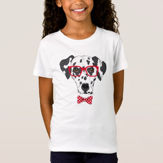 Fashionable Dalmatian T-shirt (Voorkant)