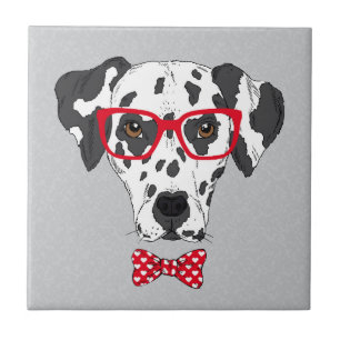 Fashionable Dalmatian Tegeltje