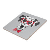 Fashionable Dalmatian Tegeltje (Zijkant)