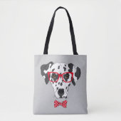 Fashionable Dalmatian Tote Bag (Voorkant)