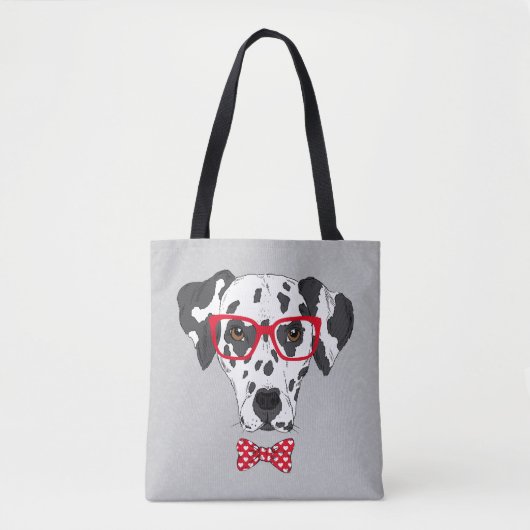 Fashionable Dalmatian Tote Bag (Voorkant)