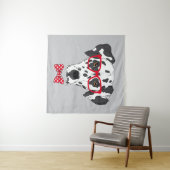 Fashionable Dalmatian Wandkleed (In Situ (horizontaal))