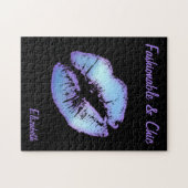 Fashionable en Chic Lipstick Legpuzzel (Horizontaal)