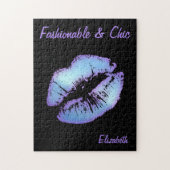 Fashionable en Chic Lipstick Legpuzzel (Verticaal)