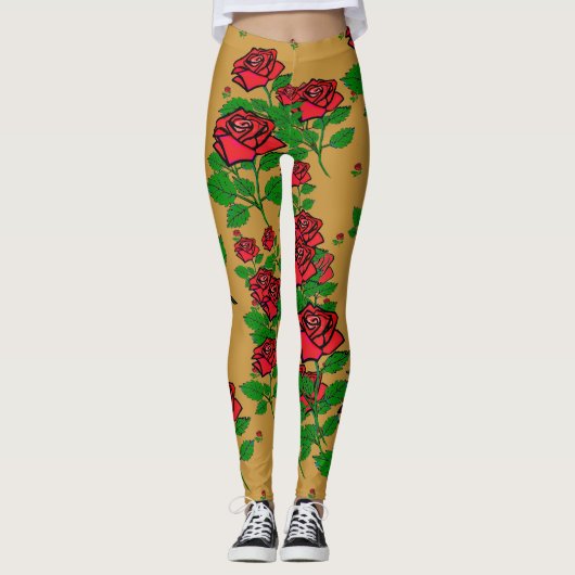Fashionable Glamour - Roos Leggings (Voorkant)