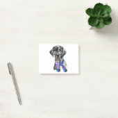 Fashionable Great Dane hipster Post-it® Notes (Kantoor)