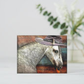 Fashionable Horse Briefkaart (Staand voorkant)