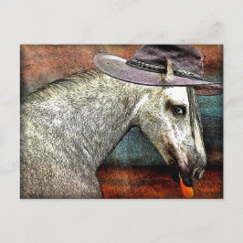 Fashionable Horse Briefkaart