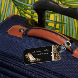 Fashionable Jaguar Silettos Persoonlijk Bagagelabel