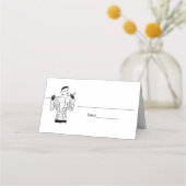 Fashionable Lady Golfer met Golf Club uit de jaren Plaatskaartje (Achterkant)