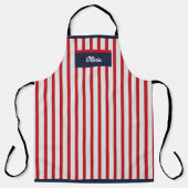 Fashionable Long Patterned Apron for Men and Women Schort (Voorkant)