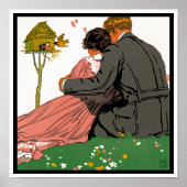 Fashionable Lovers Poster (Voorkant)