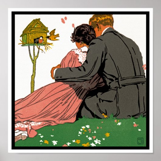 Fashionable Lovers Poster (Voorkant)