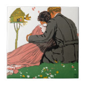 Fashionable Lovers Tegeltje (Voorkant)