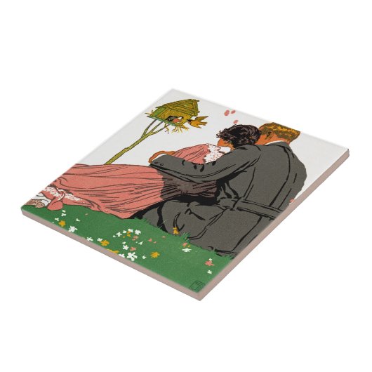 Fashionable Lovers Tegeltje (Zijkant)